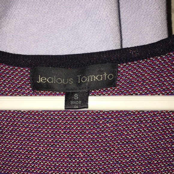 SOLD ON VINTED: Jealous Tomato Bodycon Fitted Patterned Dress Size Small - Picture 5 of 5